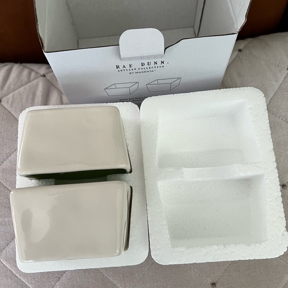 NIB Rae Dunn Savor and Enjoy Bowl Set - Picture 6 of 7